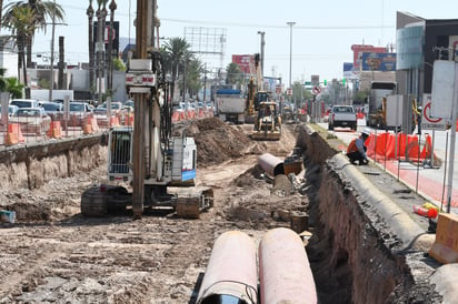 A partir de mañana lunes se realizará una revisión en las tuberías de gas de la zona de obras del SV4C, buscan descartar que existan más riesgos de fugas. (EL SIGLO DE TORREÓN)