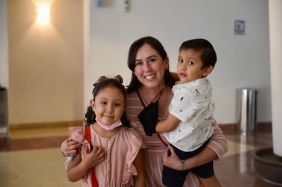 Clara Duran, Sara Mendoza y Diego Mendoza (EL SIGLO DE TORREÓN/ERICK SOTOMAYOR)