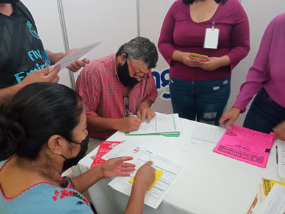 Se llevó a cabo la Feria Nacional del Empleo en el auditorio. (EL SIGLO DE TORREÓN)