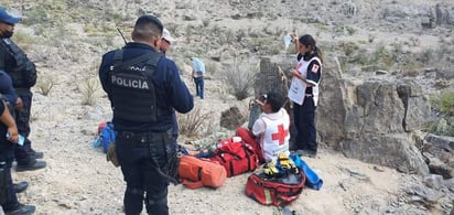 El hombre sufrió una lesión cuando buscaba tesoros cerca de la Cueva del Tabaco.