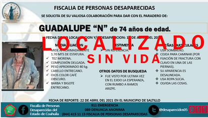 La FGE se reservó a dar detalles sobre la causa de muerte del septuagenario. (ESPECIAL)