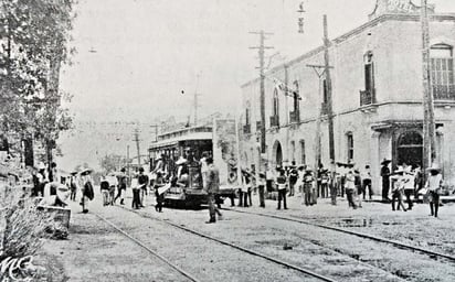 El Torreón de 1907 contaba con una arquitectura muy parecida a un pueblo del Viejo Oeste (ARCHIVO MUNICIPAL DE TORREÓN)