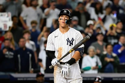 Aaron Judge bateó de 2-1 con una base por bolas, en la victoria de los Yanquis 2-0 sobre Medias Rojas, con lo que completaron la barrida.