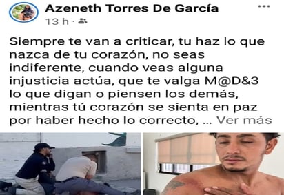 La situación generó la indignación, no solo de la propietaria de la cuenta de Facebook, si no de varias personas más que observaron lo sucedido. (EL SIGLO DE TORREÓN)