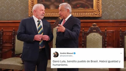 'Bendito pueblo de Brasil', AMLO y otros políticos mexicanos festejan triunfo de Lula