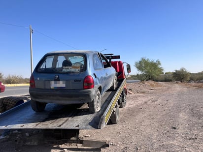 La unidad fue trasladada a las instalaciones de un corralón.