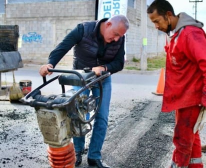 El alcalde de Torreón destacó los avances importantes alcanzados en el plan para mejorar la imagen de la ciudad. (CORTESÍA)