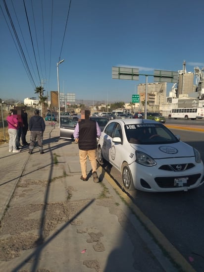 No hubo personas lesionadas, solo daños materiales.