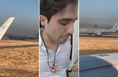 El material reporta que el heredero del Cártel de Sinaloa fue transportado en una aeronave B737 de la Fuerza Aérea Mexicana. (ESPECIAL)