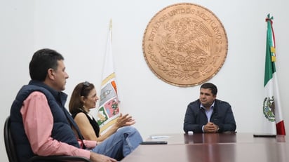 La reunión formó parte del primer acercamiento de la mesa directiva del Maratón Lala con el gobierno municipal de Lerdo.