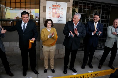 Las nuevas instalaciones fungirán como un enlace con el Consulado General, ubicado en la ciudad de Monterrey, Nuevo León. (EDIE RUIZ)