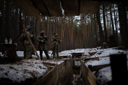 Lo que despertó los temores de una nueva ofensiva fueron los entrenamientos aéreos conjuntos realizados por Rusia y Bielorrusia en enero. (AP)