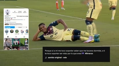 Señalan a Mozumbito Martínez, jugador del América, de presunto acoso sexual