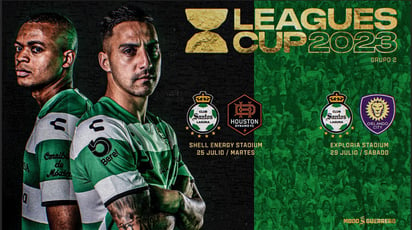 Listo calendario de Santos Laguna en Leagues Cup