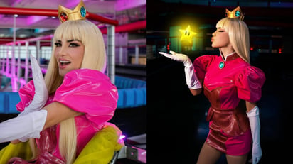 'Soy tu videojuego favorito', Kimberly Loaiza se convierte en la Princesa Peach en su video de Game Over