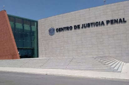 La audiencia de procedimiento abreviado se llevó a cabo en el Centro de Justicia Penal de Saltillo.