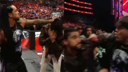 VIRAL: Damian Priest y Dominik Mysterio tienen encontronazo con Bad Bunny en la WWE Raw
