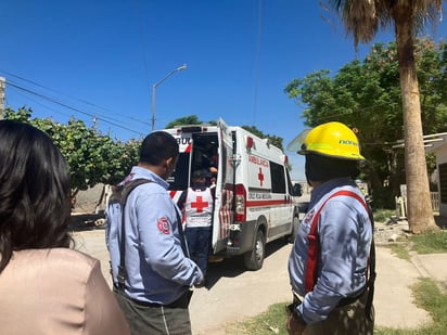 Diversas corporaciones de auxilio arribaron para auxiliar a la bebé de dos años.