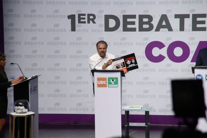 Advierte Lenin Pérez que no irá a segundo debate; acusa irresponsabilidad de candidatos
