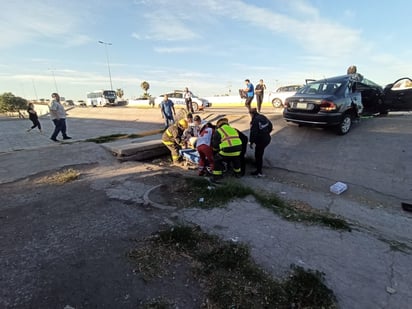 La mujer presentó un estado de salud grave.