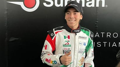 Piloto lagunero 'Conejo' Cantú gana en F4 Latinoamérica