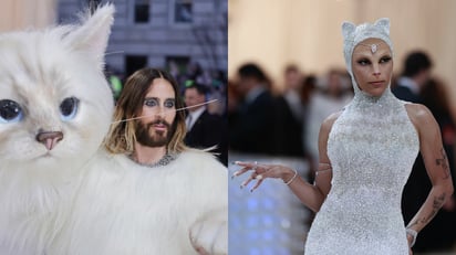 ¿Por qué había famosos vestidos de gatos en la Met Gala 2023?