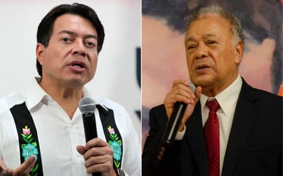 Los dirigentes nacionales de Morena, Mario Delgado, y del PT, Alberto Anaya, ofrecerán una conferencia de prensa este martes al mediodía. (ARCHIVO)