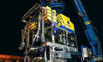 Vehículo robótico que halló restos del Titán. (Foto: Pelagic Research Services)