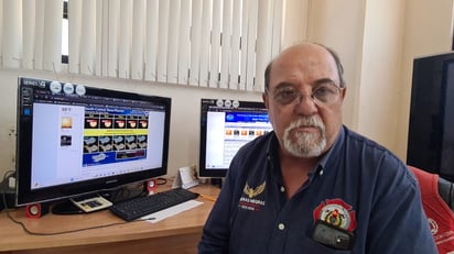 Edgar Carballido Ramírez, meteorólogo del Centro de Prevención de Desastres de Piedras Negras. 