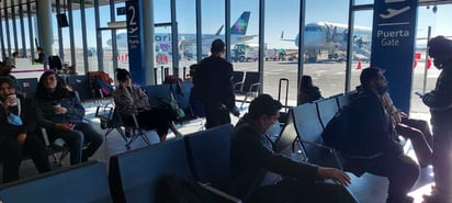 El tráfico de pasajeros aéreo se elevó en un 9.7 por ciento en el aeropuerto de Durango. (EL SIGLO DE DURANGO)