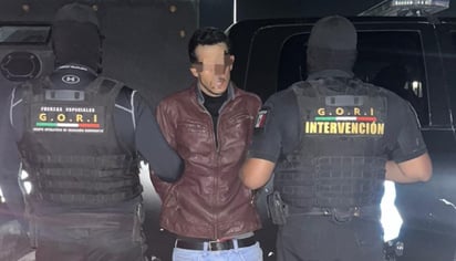 El individuo fue llevado a las instalaciones de la Vicefiscalía General del Estado de Durango, Región Laguna. (EL SIGLO DE TORREÓN)