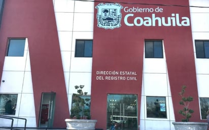 La brigada se realizará en las instalaciones de la Dirección del Registro Civil en Saltillo.