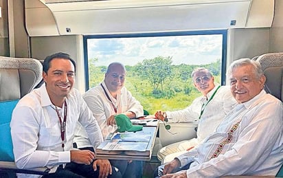 AMLO reconoce demoras en recorrido de pruebas del Tren Maya