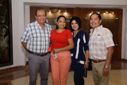 Miguel, Vero, Alicia y Gerardo (EL SIGLO DE TORREÓN/ENRIQUE CASTRUITA)
 