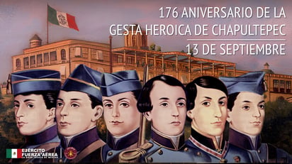 Juan de la Barrera, Juan Escutia, Agustín Melgar, Fernando Montes de Oca, Vicente Suárez y Francisco Márquez son los Niños Héroes recordados cada 13 de septiembre.