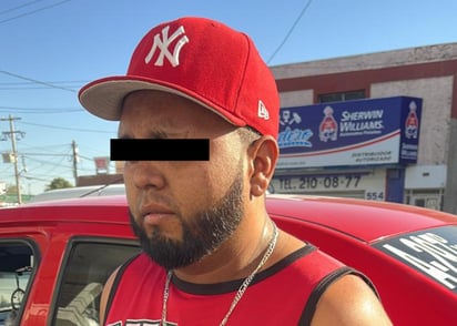 El falso inspector responde al nombre de Israel, de 27 años de edad.  (EL SIGLO DE TORREÓN) 