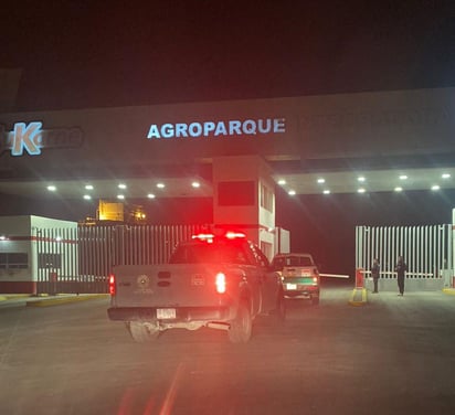 Los hechos ocurrieron cerca de las 00:45 horas en la planta ubicada en el ejido El Lucero.