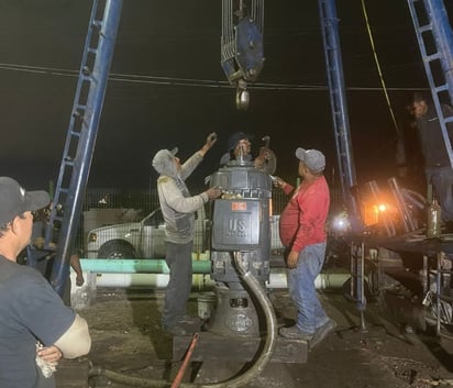 Trabajos aumentarán la capacidad de bombeo del agua en la parte alta del Cerro de la Pila. (CORTESÍA)