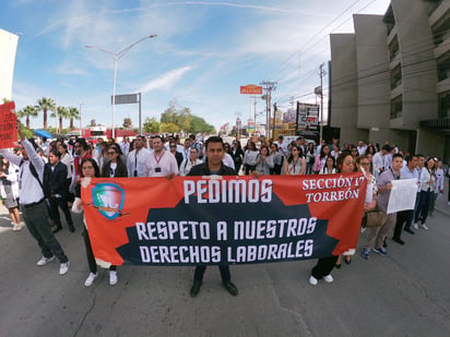 Vuelven a manifestarse trabajadores del Poder Judicial de la Federación en Torreón
