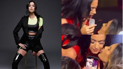 Bárbara Islas sigue sin creerse su beso con Katy Perry