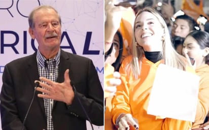 Vicente Fox llamó 'dama de compañía' a Mariana Rodríguez y generó polémica en redes sociales.