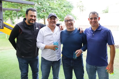 Emilio Pérez, Federico Liu, José Luis Rodríguez y Alberto Acosta  (EL SIGLO DE TORREÓN/ENRIQUE CASTRUITA)