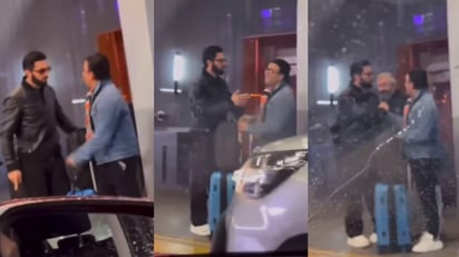 En redes sociales circula un video de una discusión entre el conductor Adal Ramones y el actor Poncho de Nigris a las afueras del aeropuerto de Monterrey, en Nuevo León, lo que originó que se volviera viral.