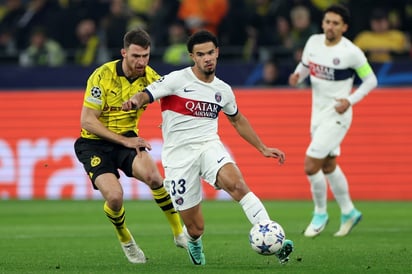 PSG empató como visitante 1-1 con Borussia Dortmund y se metió a los octavos de final de la Champions League.