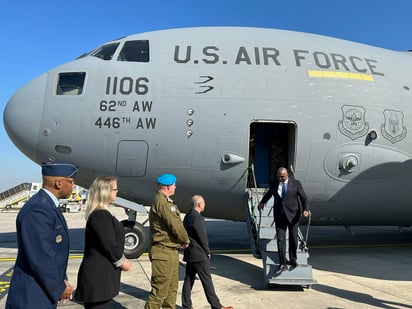 Su visita llega después de que la semana pasada viajara a Israel el consejero de Seguridad Nacional estadounidense, Jake Sullivan. (X)