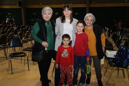 Norma, Fabiola, Magda, Alonso y Rodrigo (EL SIGLO DE TORREÓN/ENRIQUE CASTRUITA)