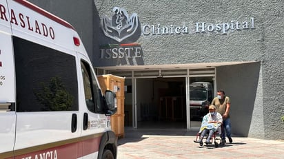 El exterior de la clínica hospital ISSSTE en Monclova. (SERGIO A. RODRÍGUEZ)