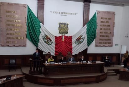 Sesión del Congreso de Coahuila. (ISABEL AMPUDIA)