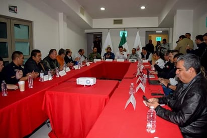 Reunión de seguridad en San Pedro. (EL SIGLO DE TORREÓN)