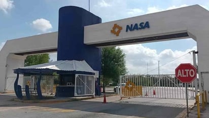 Fotografía de la entrada de NASA, filial de AHMSA. (SERGIO A. RODRÍGUEZ)